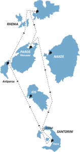 map myk santorini via ios